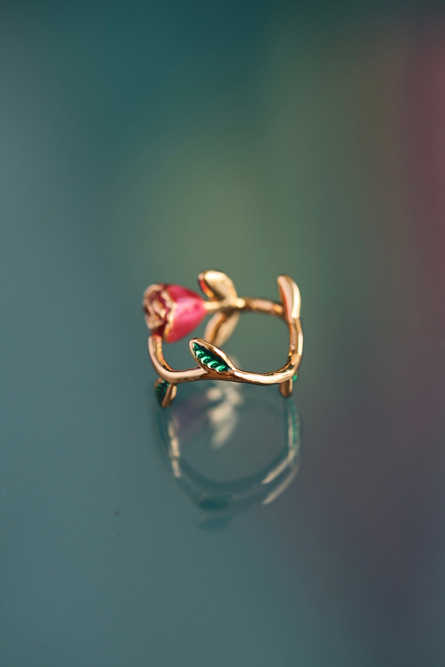 Anillo rosa silvestre