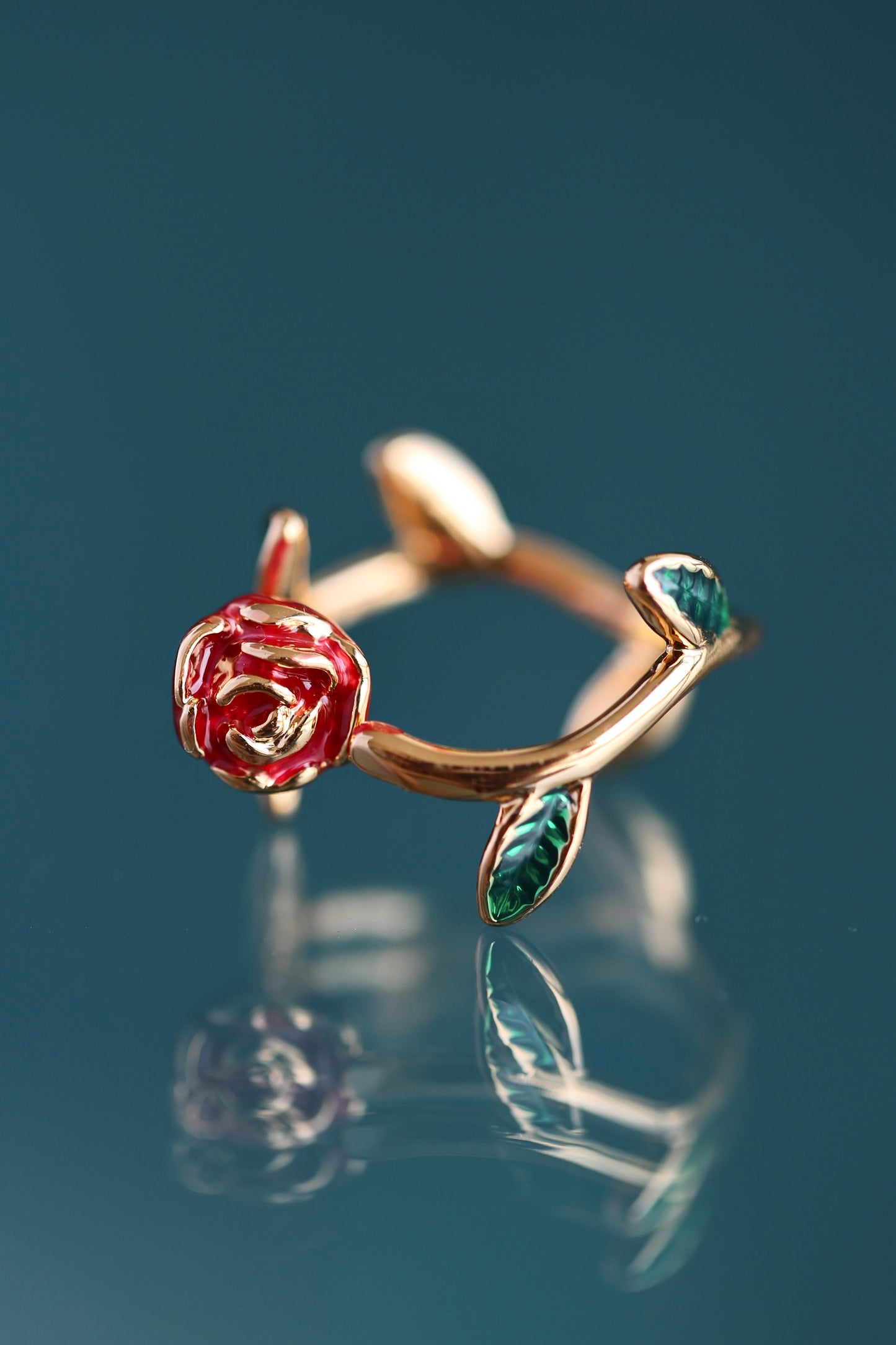 Anillo rosa silvestre