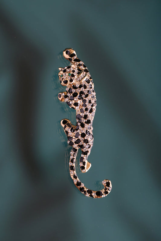 Broche de leopardo