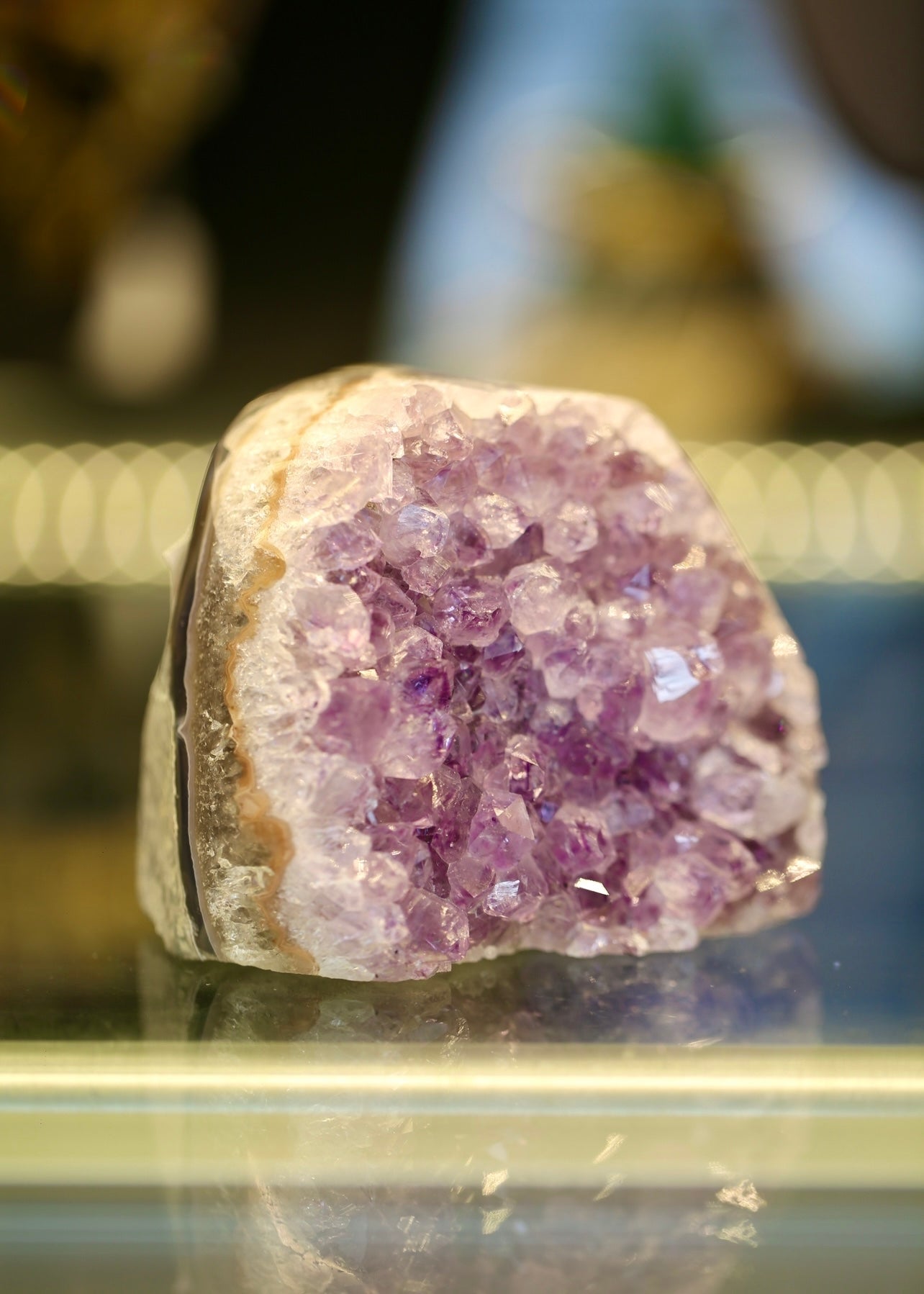 Mineral Amatista Violeta